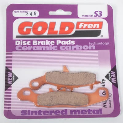 Gold Fren remblok voor Suzuki 700 LTV Twin Peaks quad 2004 tot 2005 AVG / G / FK4/FK5 nieuw
