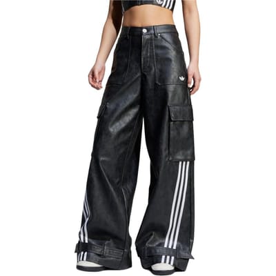 Adidas Originals Adilenium Seizoen 3 Vintage Kunstleren Broek JX9226 26 black
