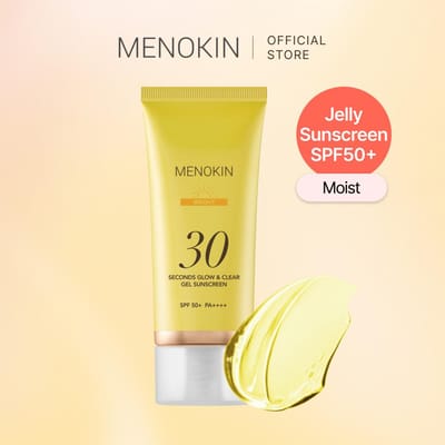 [MENOKIN] 30 Sec Jelly Zonnebrandcrème SPF50+ PA++++, Hydratant + Zonnecrème 2-in-1 (50ml)