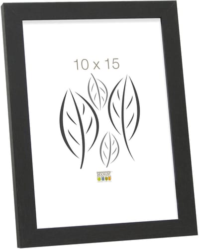 Deknudt Frames Fotolijst - Zwart - S44CF2 - Voor foto: 10x15 cm