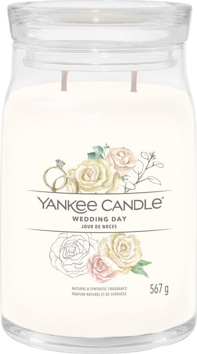 Yankee Candle - Wedding Day Large Jar Geurkaars - 90 branduren - twee lonten