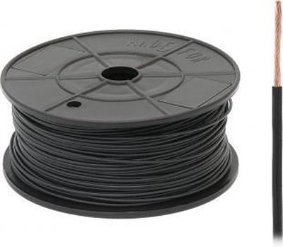 FLRY -B kabel - 1x 0,75mm - Zwart - Rol 100 meter