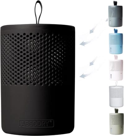 ZMR® Ontvochtiger Kelder - Vochtvreter - Ontvochtiger Huis - Zwart - 15cm x 15cm x 22cm