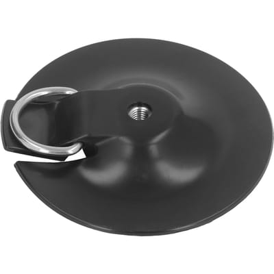 Base de support de caméra pour planche de surf avec anneau en D PVC Stable Support de base de caméra pour planche de surf Support Trépied Support Fixe noir