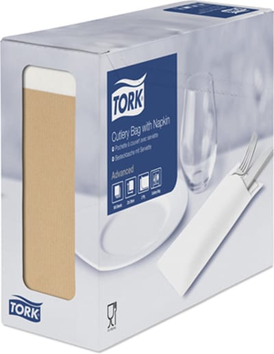Tork - Bestekzak - naturel - 100 stuks