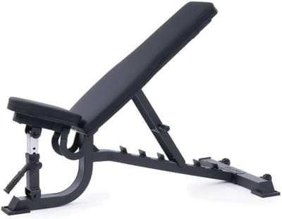 Verstelbare Halterbank - Trainingsbank Fitness - Kracht Training - Incline Decline Negatief - 139x71x135cm - Zwart