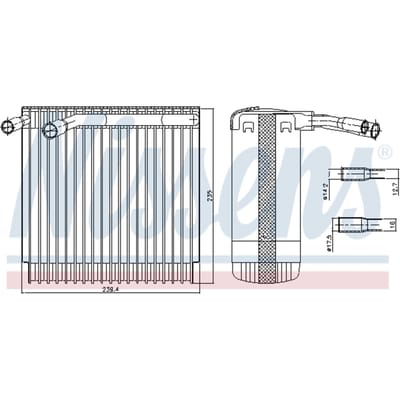 Verdamper, airconditioning NISSENS 92129
