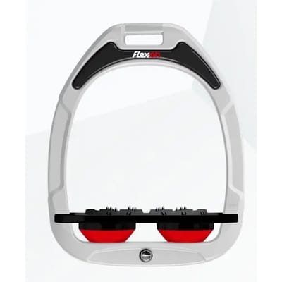 Verstelbare Grip Beugels Wit/Zwart/Rood Flex-On Green Composite