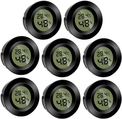 Mini Digitale Hygrometer Thermometer voor Binnen - Temperatuur en Luchtvochtigheid Meter