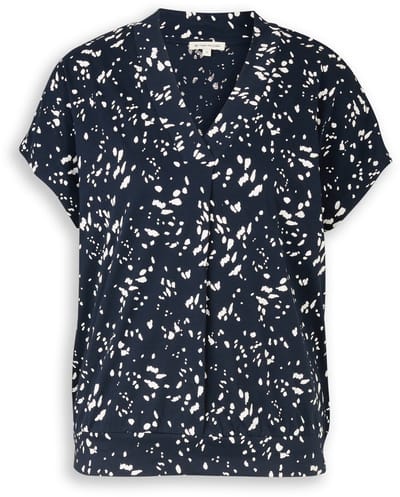 Tom Tailor - T-shirt met patroon - Maat M - navy dot