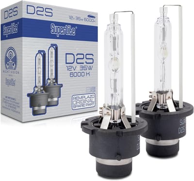 Xenon Koplampen Set - Autolampen Vervanging - Betere Zichtbaarheid - 6000K Wit Licht - 12V 35W - Wit