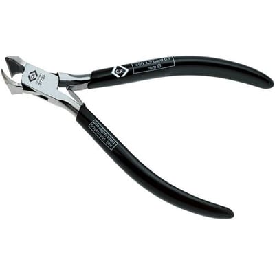 C.K T3778F Elektronica en fijnmechanica Schuine snijtang Met facet 120 mm
