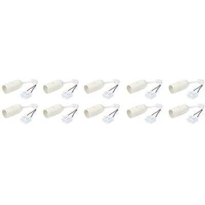 Sygonix SY-4995234 Lampfitting E14 Set van 10 stuks 230 V 500 W Met klemaansluiting