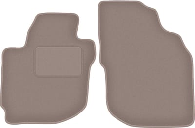 Beige voormatten voor: Mazda MPV II LW minivan (1999-2006)