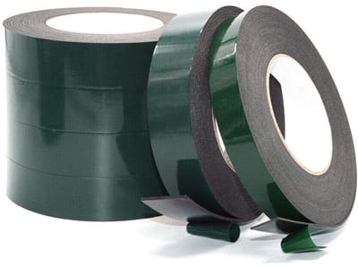 Dailygoods- Foam Tape Waterdicht - Dubbelzijdige Montagetape - Hoge Treksterkte - Automotive Grade - 6 Stuks - PE Materiaal