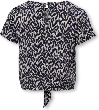 ONLY - T-shirt - Maat 164 - Meisjes - MARINE - Viscose
