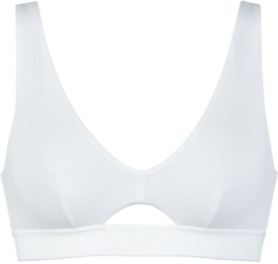 Naturana - Katoenen soft bh - 5735 - Wit - 95E