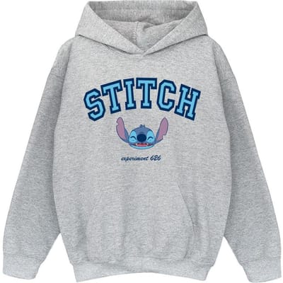 Disney Jongens Lilo & Stitch Collegial Hoodie (Sportgrijs)