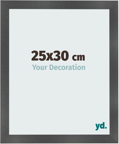 Your Decoration - Fotolijst 25x30 cm - MDF - Zwart Mat - Pisa