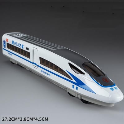 1:Modèle Réduit de Voiture de Train à Grande Vitesse Fuxing Échelle 1:60 Son Lumière Télécommande Électrique Simulation Modèles de Train Ornements Cadeaux