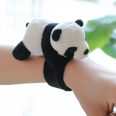 Creatieve Pluche Dieren Wasbeer Vos Capybara Papa Hand Cirkel Speelgoed Rond de Arm Gewikkeld Poppen Speelgoed Voor Kinderen Verjaardagscadeau about 20-25cm