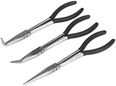 Set van 3 Naaldvijlen 275mm voor Metaal en Houtbewerking