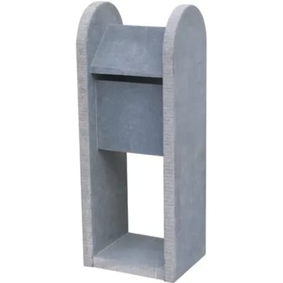 Brievenbus Zaragoza - Natuursteen - Belgische Blauwe Hardsteen - 40x115x40cm
