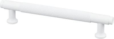 Handgreep Wit - diamond cut - 128mm/164mm
