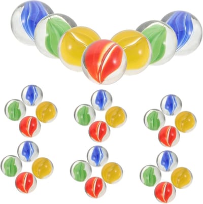 Glazen Knikkers - Decoratie Bollen - Tuin Decoratie - Uniek Visueel Effect - 200 stuks - Gekleurd