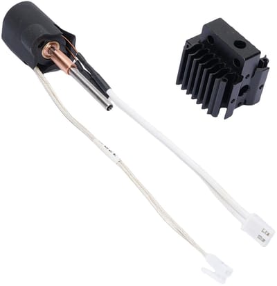 Dailygoods- Hotend Vervanging voor Ender 3 V3 Plus - 60W Keramische Verwarming - Snelle Warmteoverdracht - Hogesnelheidsdruk tot 600 mm/s - Verbeterde Verwarmingsefficiëntie - Geschikt voor 3D-printers - 3D-printer Hotend