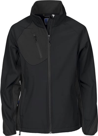 ProJob 2423 DAMES SOFTSHELL 642423 - Zwart - XS
