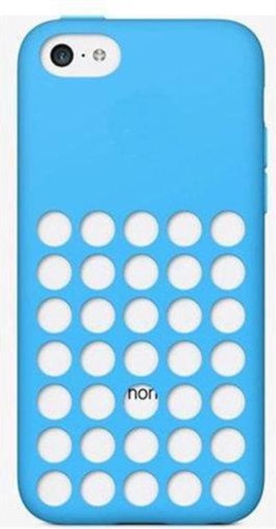 Gel hoesje blauw iPhone 5C