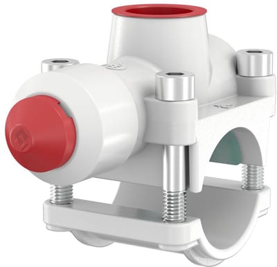 Flamco Aftakklem T-plus 18 voor koperen buizen G 1/2 M, 90518