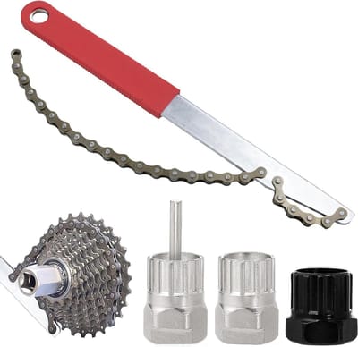 Solidchoice - Universele Fiets Chain Whip en Gereedschap Set