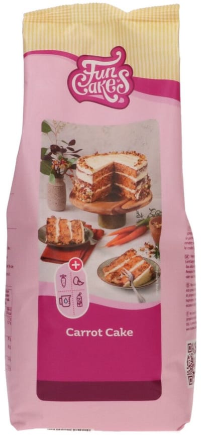 FunCakes Mix voor Worteltaart - 1 kg - Carrot Cake - Bakmix