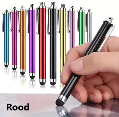 Stylus Pen I Capacitieve Stylus Pen I Universeler Stylus I Geschikt Voor Alle Smartphones En Tablets I 1 Stuk I Rood