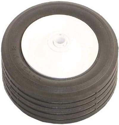 Semi-Pneumatische Wiel - Vervangend Wiel - Gazononderhoud - Diamond Profiel - 6x150 - Zwart