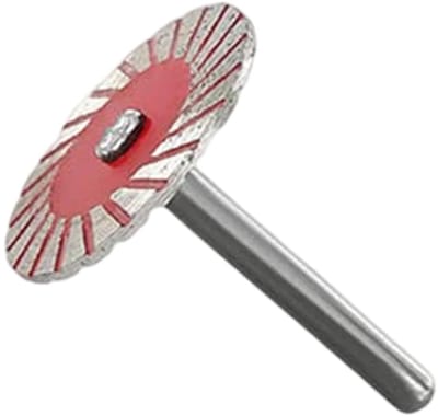 Steensnijder - Graveergereedschap - Precisie graveren - Duurzaam wolfraamstaal - 40 mm buitendiameter - Zilverkleurig