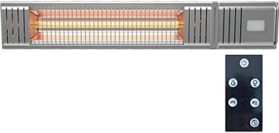 Infrarood Terrasverwarmer Wandmontage 1200W met Afstandsbediening
