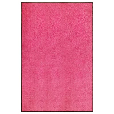 vidaXL - Deurmat - wasbaar - 120x180 - cm - roze