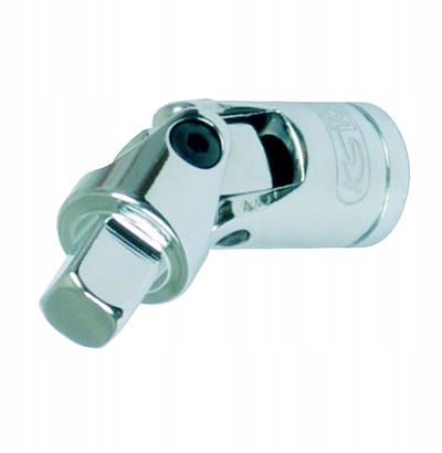 KS Tools CHROME+ Serie - Przegub Cardana - 1/4 Inch - Geen Blokkerend Mechanisme - Chroom-Vanadiumstaal