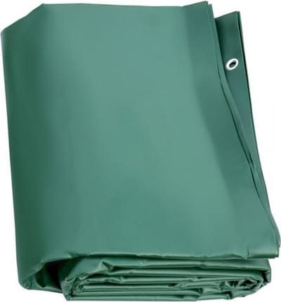 Zwembadafdekking - Zwembad afdekzeil- Zwembad solar cover- 3,5x6 m -Rechthoekige Afdekzeil - Voor Buitenzwembad- Groen