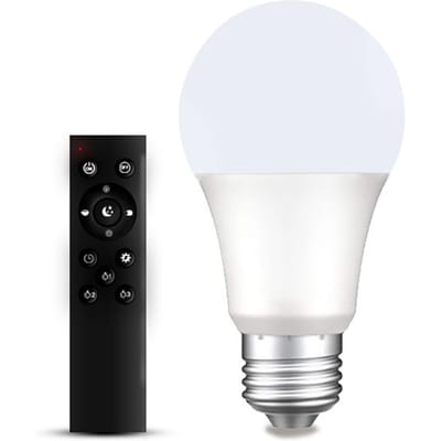 Slimme gloeilamp met afstandsbediening LED-verlichting Infinity Dimming Kleurveranderende gloeilampverlichting 12W & E27
