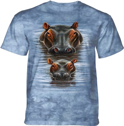 T-shirt 2 Hippos S