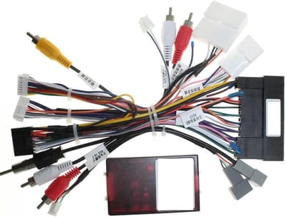 Radio Kabelboom - Adapter Kabel - Auto Audio - Eenvoudige Installatie - 18.5cm Lengte - Zwart
