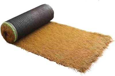 Synthetisch Riet Op Rol - Kunststro Dakbedekking - Buiten Decoratie - Brandwerend En Duurzaam - 0.5x15m - Strogeel