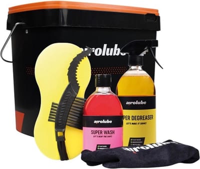 Airolube Cleanest Bike Basics - Duurzaam - Biologisch - 6-delig - Fiets onderhoudsset - Fietsketting Reiniger