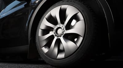 Tesla Model Y Mat Zwarte Performance Turbo Turbine wielkappen wieldoppen set - Auto Exterieur Accessoires Nederland België