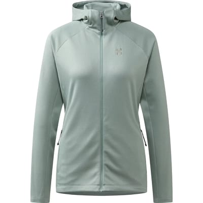 Haglofs Korp Mid Fleece Met Volledige Rits Groen XS Vrouw