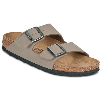 Birkenstock Arizona Birkibuc Dames - Bruin- Dames, Bruin 38
